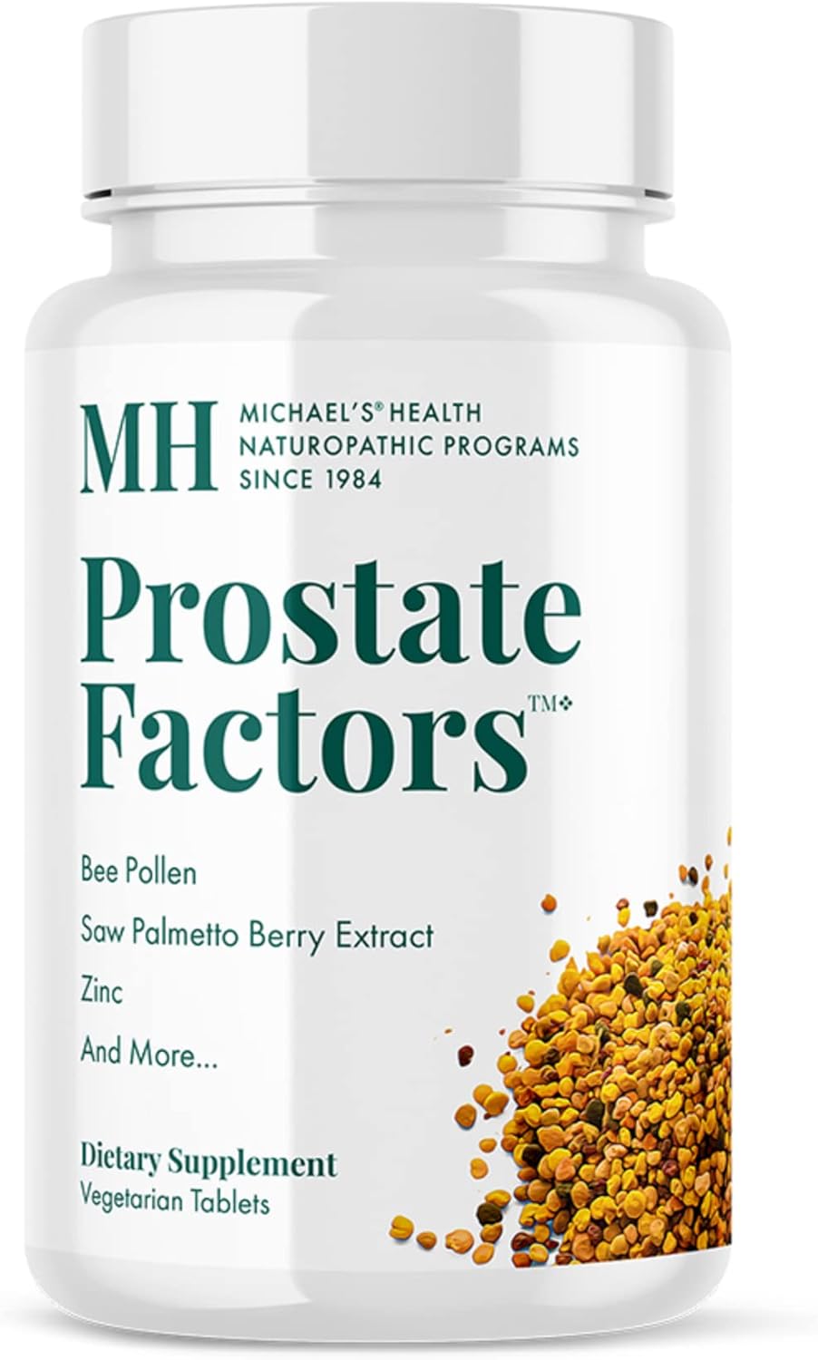 Michael'S Health Naturopathic Programs Prostate Factors - 60 Vegetarian Tablets - Nutrients For The Prostate - Kosher - 15 Servings