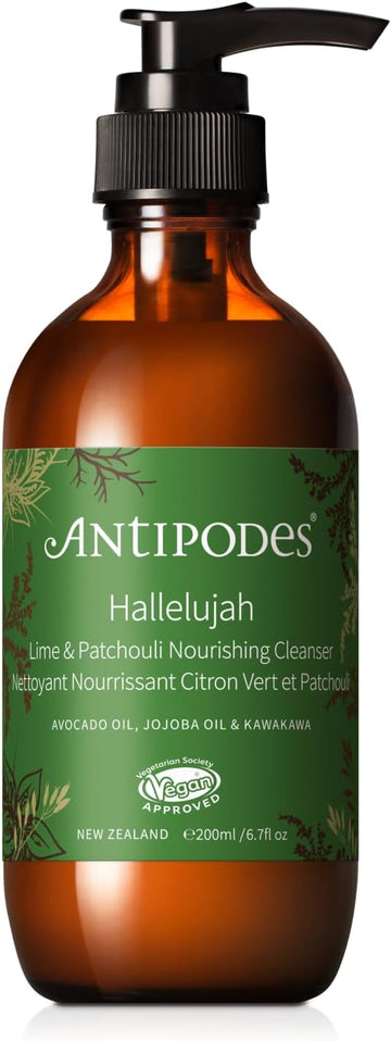 Antipodes Hallelujah Lime Patchouli Cleanser 200Ml