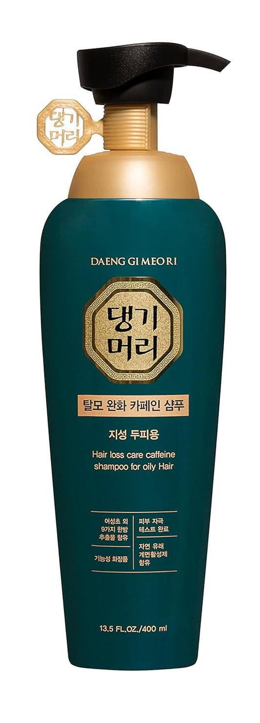 Daeng Gi Meo Ri Hair Loss Care Set - Shampoo For Oily Hair + Treatment For All Hair Types, 13.5 Fl. Oz. Each