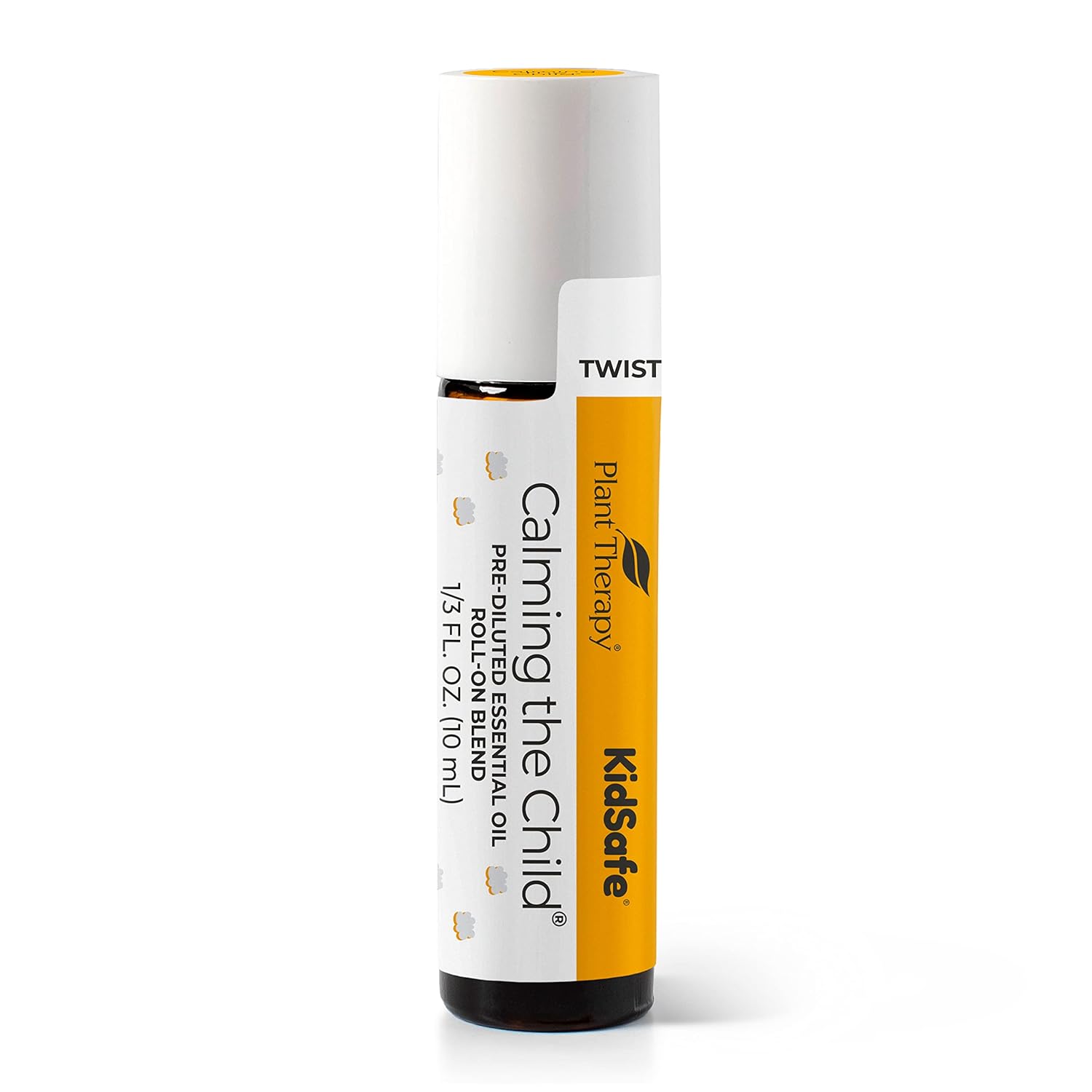 Plant Therapy Kidsafe Calming The Child Essential Oil Blend 10 Ml (1/3 Oz) Relaxation And Soothing Blend, Pure, Kidsafe Pre-Diluted Roll-On