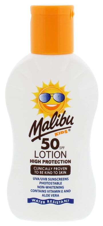 Malibu Kids Lotion With Spf50 100 Ml