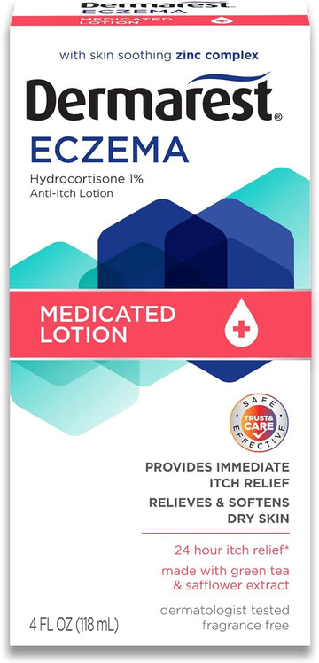 Dermarest Eczema Medicated Lotion, 4 Fl Oz (Pack Of 1)
