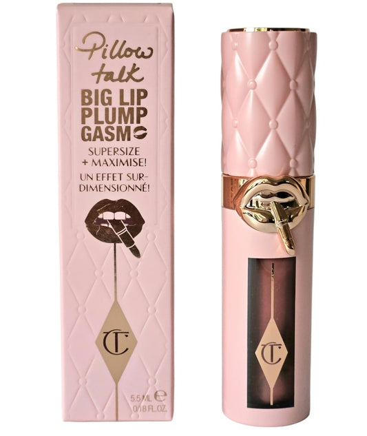 Charlotte Tilbury Pillow Talk Big Lip Plumpgasm Lip Gloss - Medium/Deep : Beauty & Personal Care