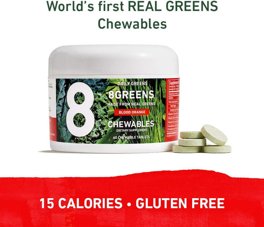 8Greens World's First Green Chewable Made from Real Greens to Support