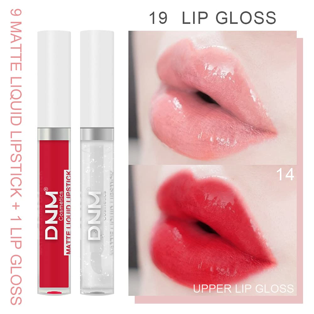Evpct 1Pcs Light Nude Brown Matte Liquid Lipstick Lip Gloss Glossy Set For Black Women 24 Hour Silky Velvet Lipstick Labiales Matte Larga Duracion Mate 24 Horas Originales 05# : Beauty & Personal Care
