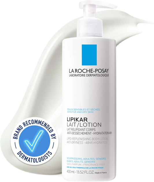 La Roche-Posay Lipikar Lait Lipid-Replenishing Anti-Dryness Body Milk 400ml : Amazon.co.uk: Beauty