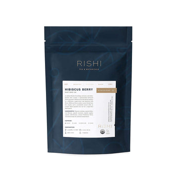 Rishi Tea Hibiscus Berry Herbal Tea - Organic, Caffeine Free Loose Leaf Tea, Antioxidant Rich & Naturally Sweet Botanical Blend, Ideal For Hot Or Iced Tea - 16 Ounces, 40+ Servings