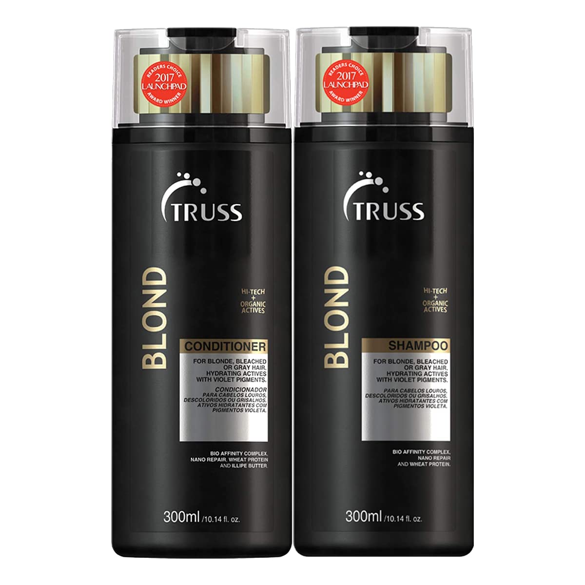 Truss Blond Shampoo And Conditioner Set With Violet Pigments