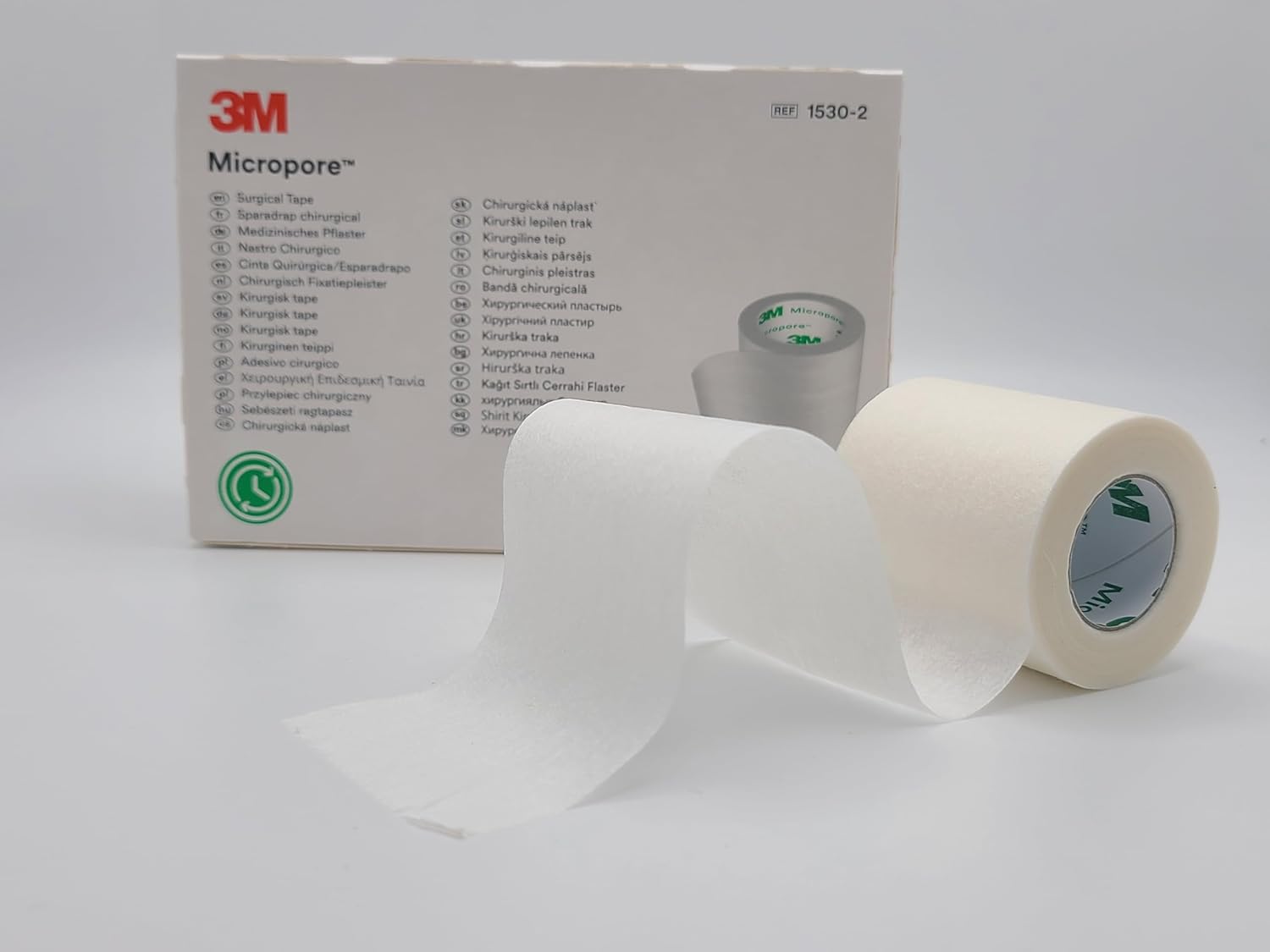 Micropore Surgical Tape | 3M Icropore Surgical Tape | Medical Tape For Skin, Dressings And Face | First Aid Tape Suitable For Sensitive Skin Box Of 6 Rolls (White, 5Cm)