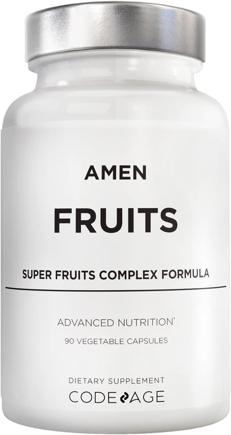 Amen Fruits, Daily Fruits Vitamins Supplements, Raw Whole Fruits Multi