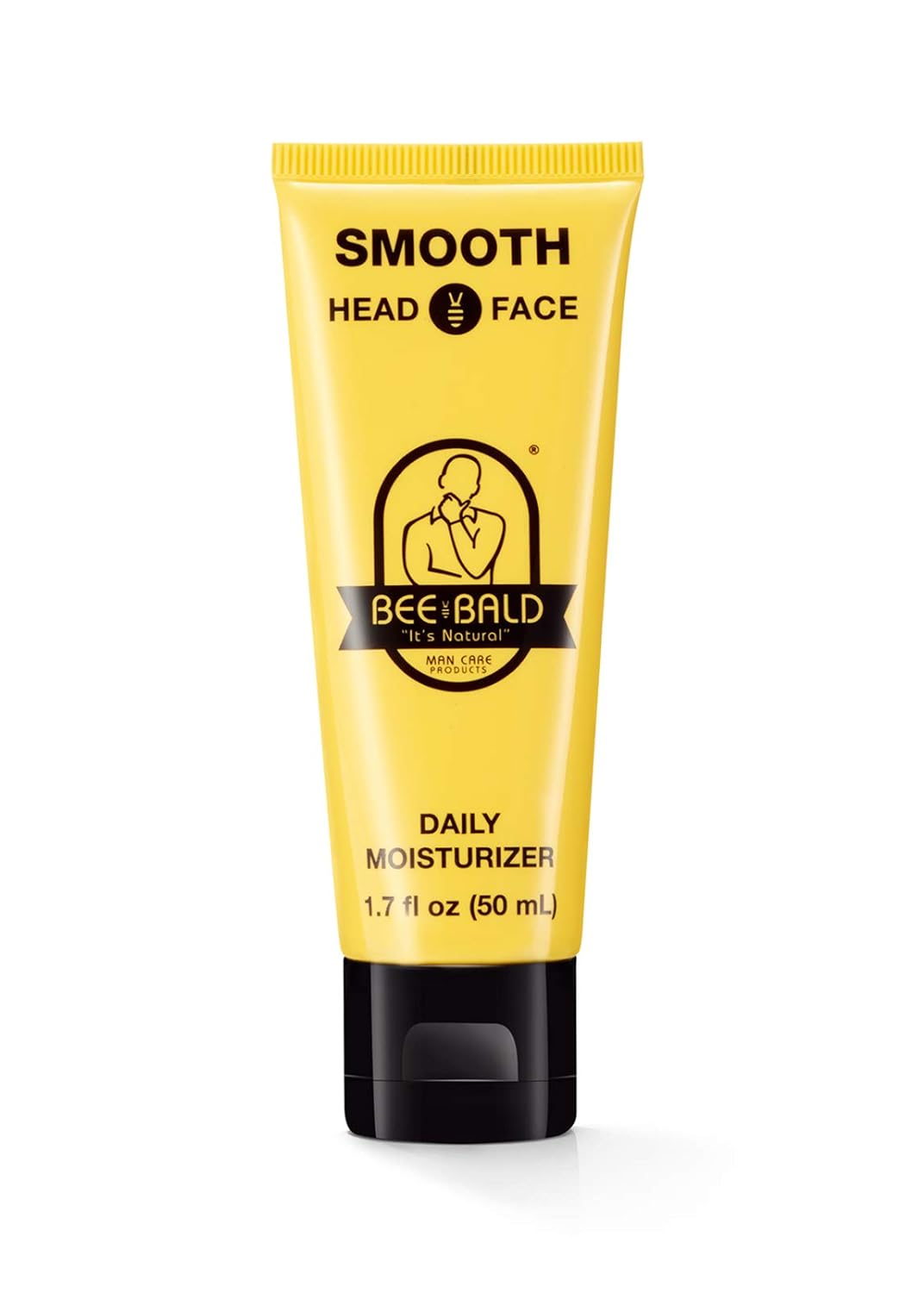 Bee Bald SMOOTH Daily Moisturizer tones, hydrates, moisturizes & smooths away fine lines, wrinkles & dry patches; helps control oil & shine to feel cool, fresh and comfortable, 1.7 Fl Oz, Each