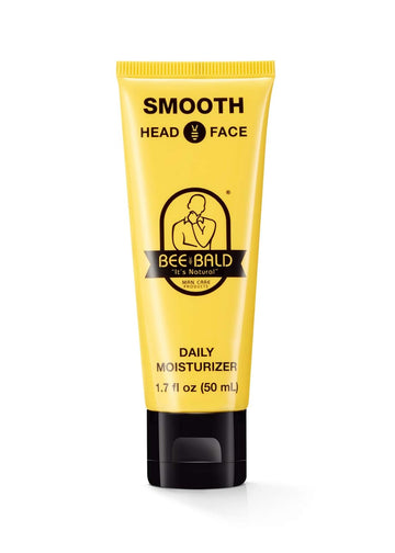 Bee Bald SMOOTH Daily Moisturizer tones, hydrates, moisturizes & smooths away fine lines, wrinkles & dry patches; helps control oil & shine to feel cool, fresh and comfortable, 1.7 Fl Oz, Each