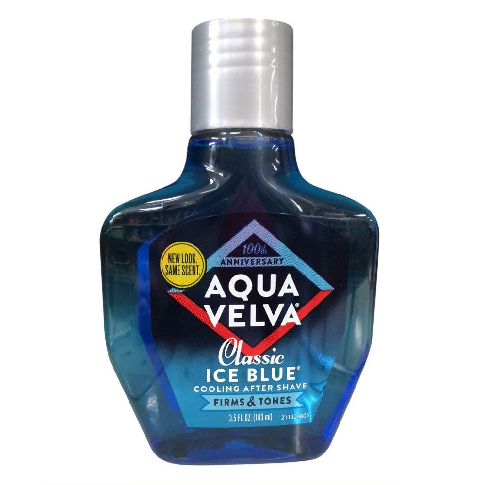 Aqua Velva Ice Blue Size 3.5Z Aqua Velva Ice Blue After Shave