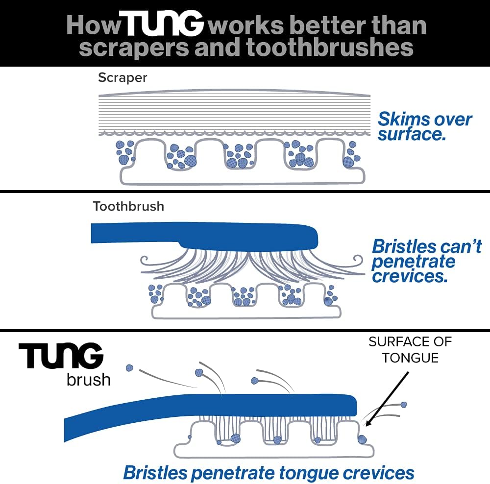 TUNG Brush Tongue Cleaner : Amazon.co.uk: Health & Personal Care