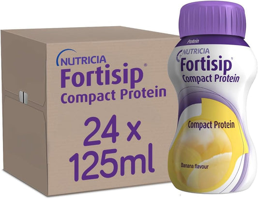 Fortisip Compact Protein Liq Banana 125Ml Bottle X24