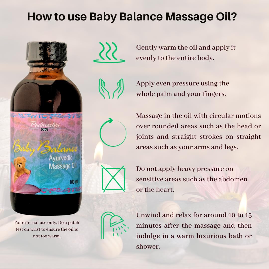 Sewanti Ayurvedic Baby Balance Massage Oil 100 ml : Baby