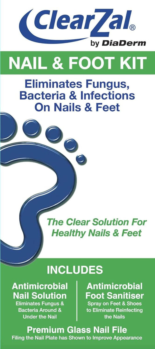 Clearzal Complete Fungal Nail Treatment | Foot And Nail System | Kills Fungus, Bacteria And Viruses