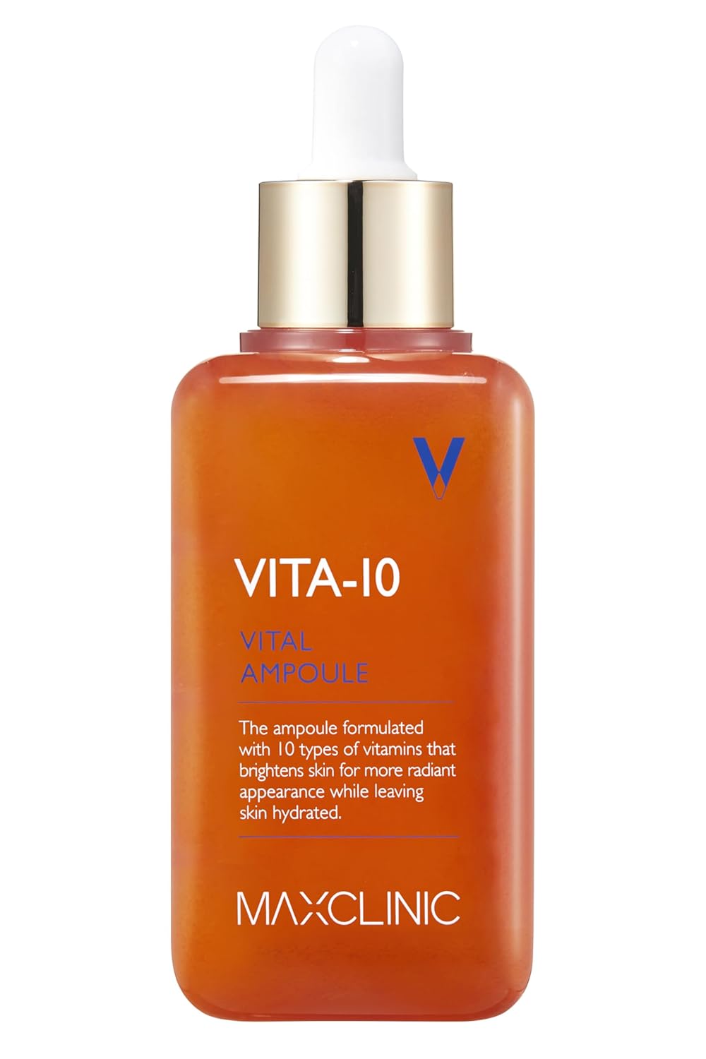 Vita-10 Vital Ampoule | Nourishing Vitamin Complex Face Serum For Women & Men| Vitamin C Face Serum For Radiant Skin| Infused W/ 8 Hyaluronic Acid Serum Ampoule For Moisture Surge 3.38 Fl Oz