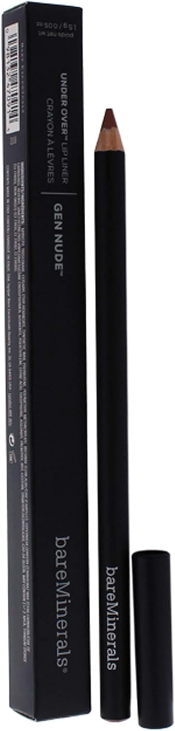 bareMinerals Gen Nude Under Over Lip Liner - Freestyle For Women 0.05 Oz Lip Liner