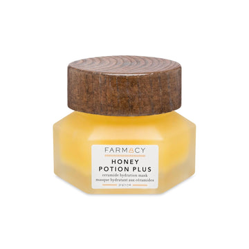 Farmacy Hydrating Face Mask - Honey Potion Plus Nourishing Skincare Facial Mask With Niacinamide, Ceramides + Pro-Vitamin B5 To Protect + Replenish Moisture Barrier (9Ml)