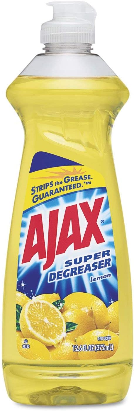 Ajax 44668 Dish Detergent Lemon Scent 12.6 oz Bottle 20/Carton : Health & Household