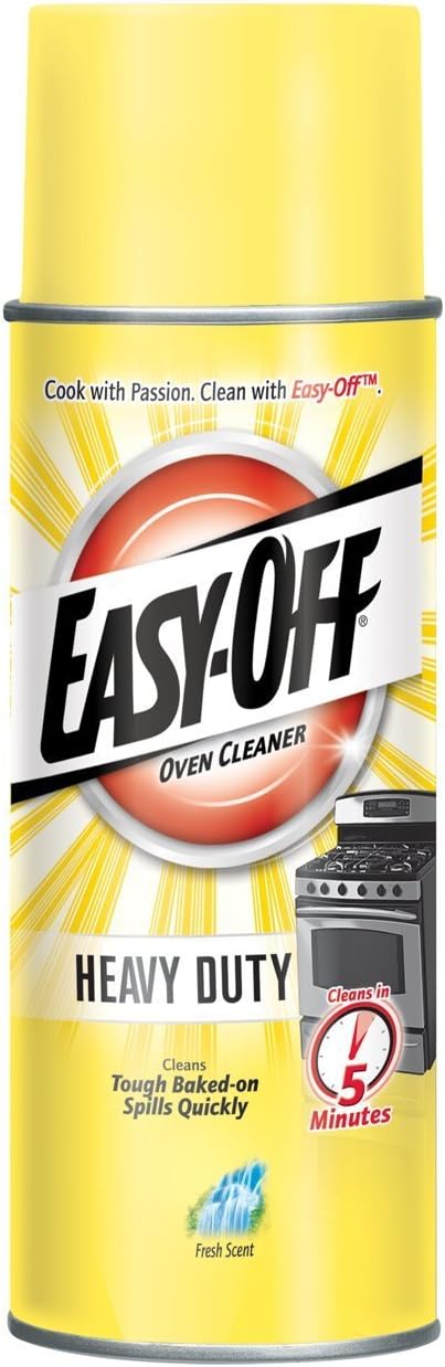 Easy-Off Heavy Duty Oven Cleaner, Regular Scent 14.5 oz Can (Packaging May Vary)