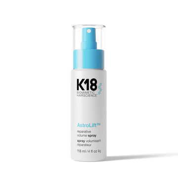 K18 Astrolift™ Reparative Volume Spray, 2-Day Hair Thickening + Hold For Thin, Fine, Fragile Hair, Non-Sticky, Non-Crunchy, Humidity-Resistant Volumizing Spray, 4 Fl Oz