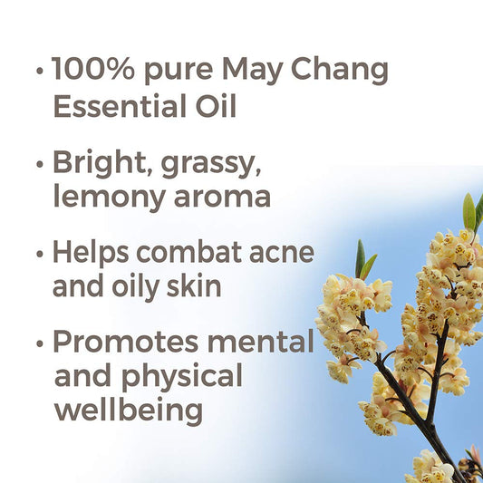 Plant Therapy May Chang (Litsea Cubeba) Essential Oil 10 Ml (1/3 Oz) 100% Pure, Undiluted, Therapeutic Grade