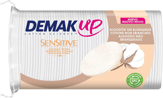 Demak'Up Sensitive Set Of Cotton Wool Pad – Pack Of 4