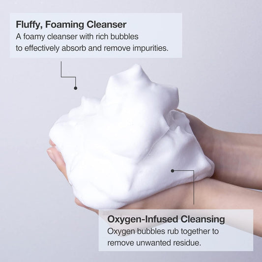 Pore Mask 500Ml (16.9 Oz) – Professional Oxygen Gentle Facial Cleanser, Bubble Foam Deep Cleanser For Face, Suitable For All Skin Types