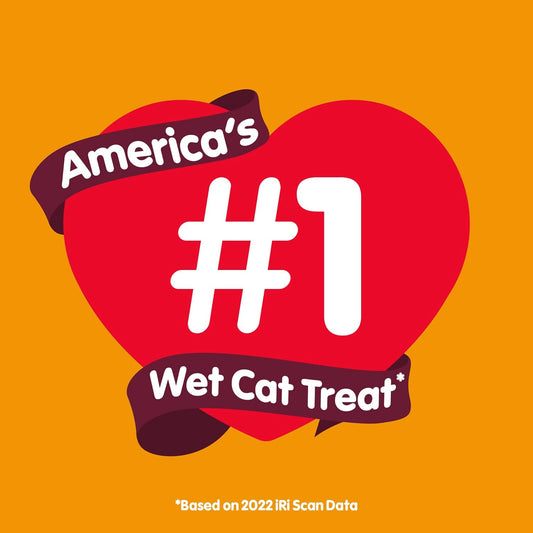 Hartz Delectables Bisque Lickable Wet Cat Treats For Senior Cats, Senior Variety 12 Countt