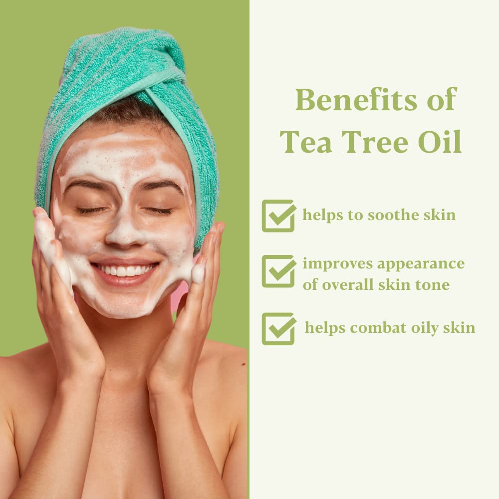 Baebody Tea Tree Shampoo & Tea Tree Cleanser bundle : Beauty & Personal Care