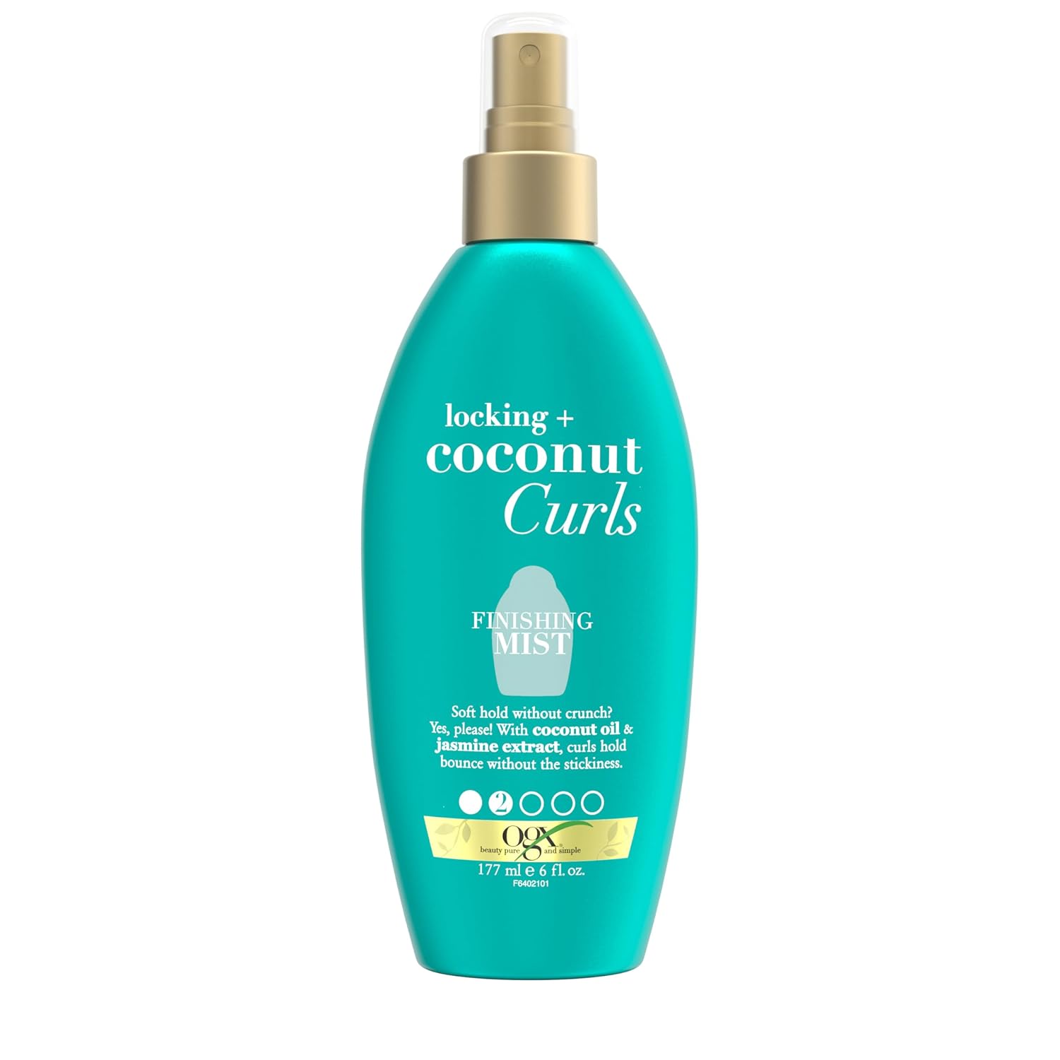 Ogx Locking + Coconut Curls Finishing Mist, 6 Fl Oz