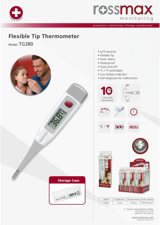 Rossmax Digital Flexi-Tip Thermometer