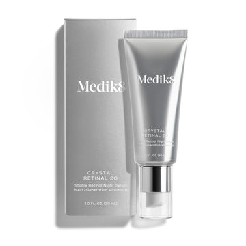 Medik8 Crystal Retinal 1 - Brightening, Firming, Advanced Skin Retinaldehyde Serum - Smooths Wrinkles - Hyaluronic Acid, Glycerin, Vitamin E - 1 Oz