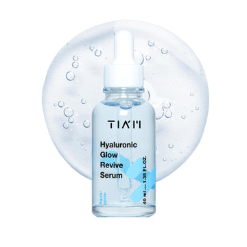 Tiam Hyaluronic Glow Revive Serum, Lightweight & Non-Sticky Hydrating Face Serum For Dry, Dehydrated, Oily Skin, 1.35 Fl.Oz