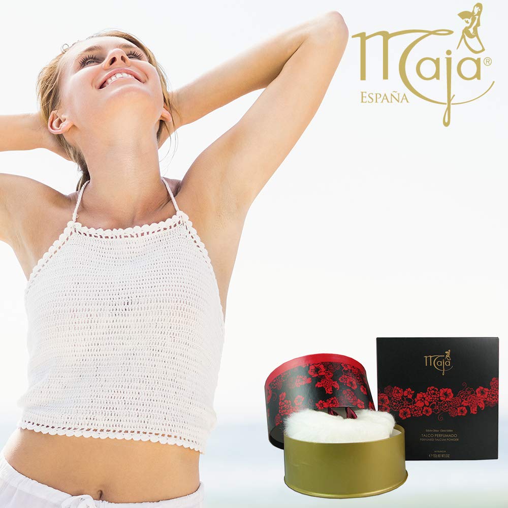 Myrurgia Maja Perfumed Dusting Powder With Puff, 5.3 Ounce : Beauty & Personal Care