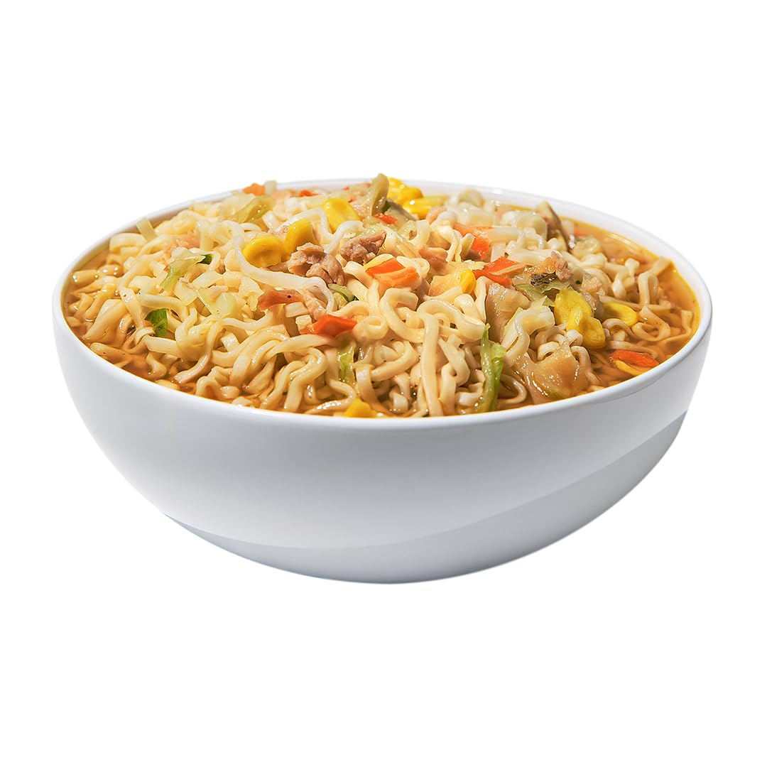 Maruchan Bowl Hot & Spicy Chicken, Microwaveable Ramen Soup Mix, 3.32 Oz, 6 Count : Ramen Noodles : Everything Else