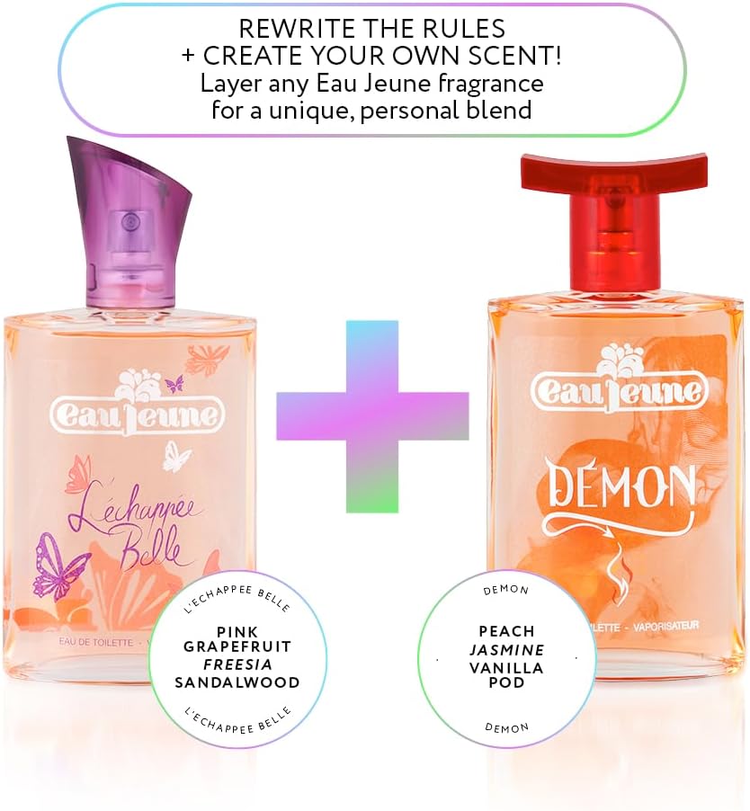 Eau Jeune L'echappee Belle Eau De Toilette 75ml Spray - Women's Fragrance Gift for Girls and Teenagers : Amazon.co.uk: Beauty