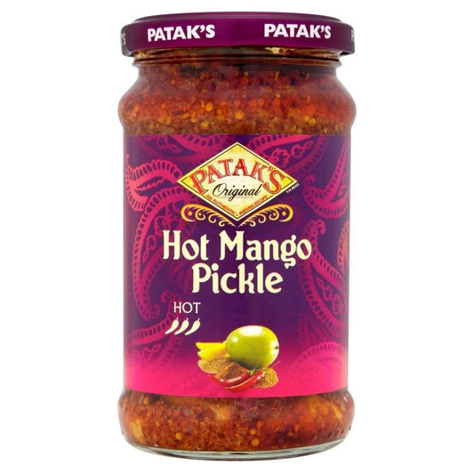 Pataks - Hot Mango Pickle - 283G : Grocery & Gourmet Food