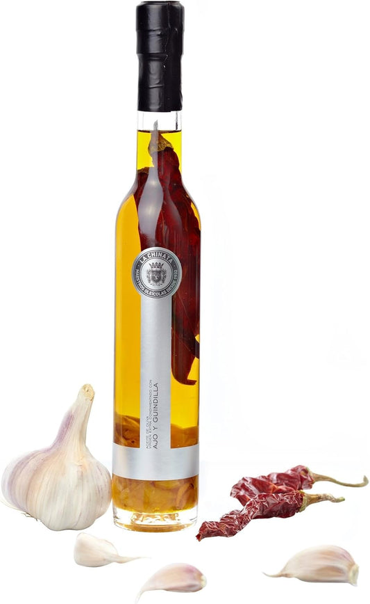 Garlic And Chilli Flavoured Extra Virgin Olive Oil By La Chinata
