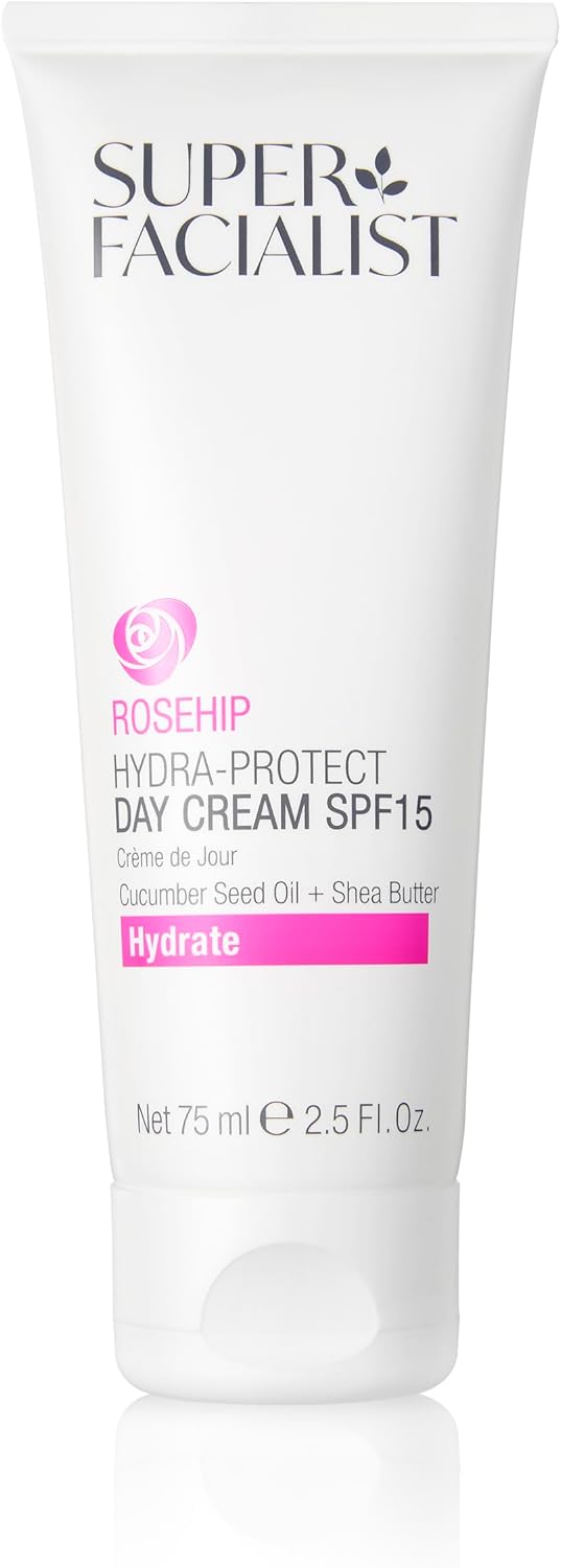 Super Facialist Rosehip Overnight Resync Night Cream - Sleepsmart Complex, Moisturiser To Replenish & Rejuvenate Skin With Rosehip Oil, Shea Butter, Gentle Face Care, Vegan Friendly, 50Ml