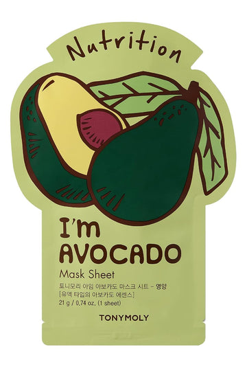 Tonymoly I'M Real Avocado Nutrition Mask Sheet, Pack Of 1