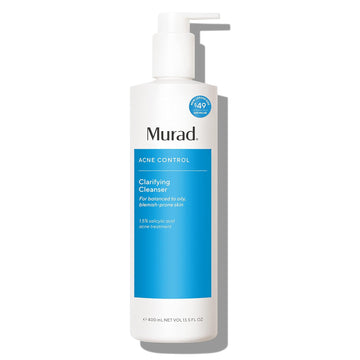Murad Acne Control Clarifying Cleanser – Salicylic Acid & Green Tea Formula For Acne, Deep Pore Cleansing, Oil Control & Breakout Prevention For Clear, Balanced, Healthy-Looking Skin