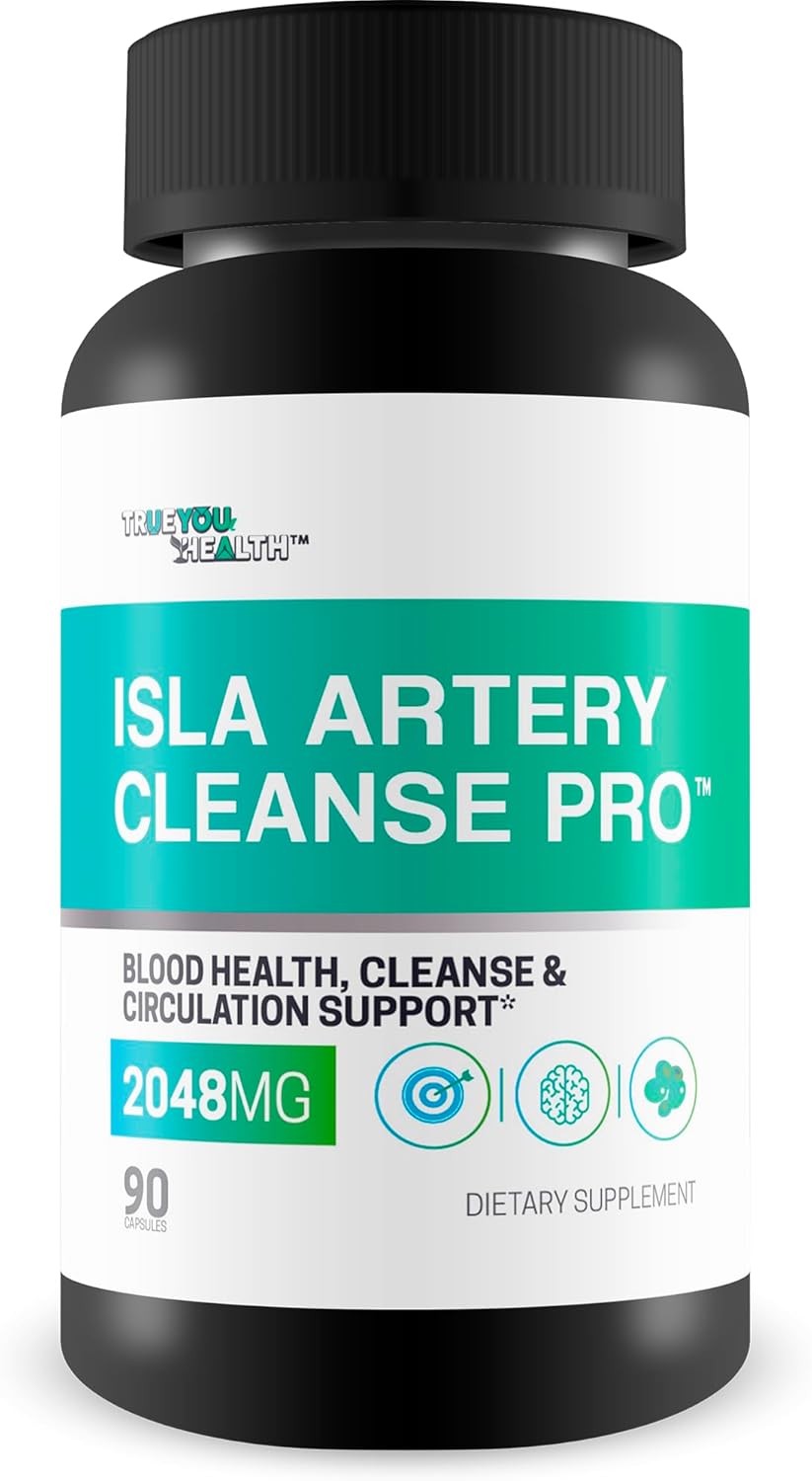 Isla Artery Cleanse Pro - Vein And Artery Cleanse Support - Our Best Blood Cleanse - Artery & Heart Healthy Support - Island Artery & Cleanse Support - Natural Island Cleanse Heart Healthy Solution