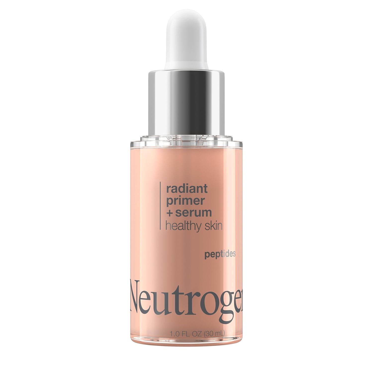 Neutrogena Healthy Skin Radiant Booster Primer & Serum, Skin-Evening Serum-to-Primer with Peptides & Pearl Pigments, Evens the Look of Skin's Tone & Smooths Texture, 1.0 fl. oz : Beauty & Personal Care