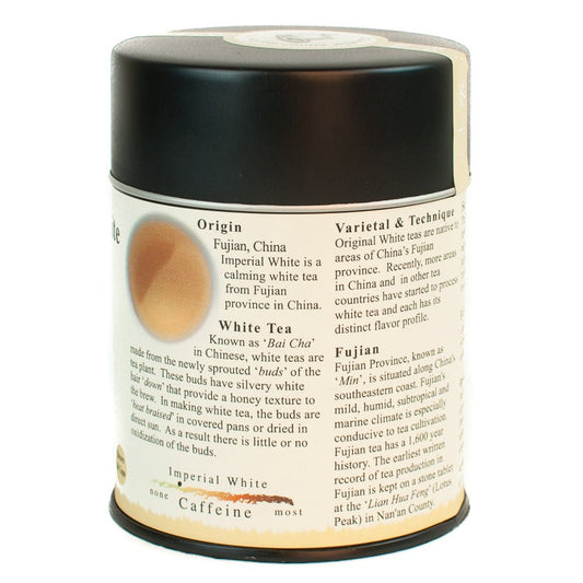 The Tao Of Tea, Imperial White Tea, Loose Leaf, 3.5-Ounce Tins (Pack Of 2)