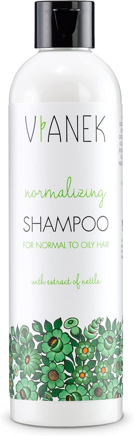 Vianek Normalising Shampoo Hair Shampoo For Hair Care Vegan Natural Cosmetics For Men And Women Size 300 Ml