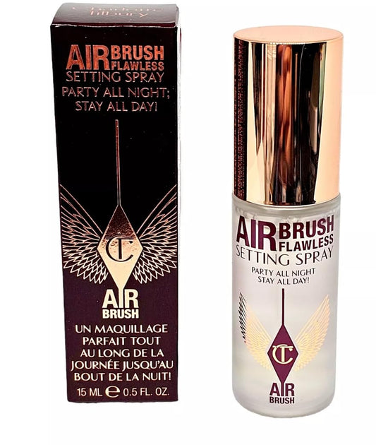 Charlotte Tilbury Airbrush Flawless Setting Spray, 0.5 Fl Oz Mini : Beauty & Personal Care