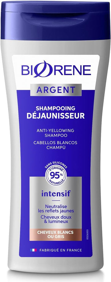 Biorène Intensive Deyellowing Shampoo, 200 Ml (Pack Of 2), For Grey/White Hair